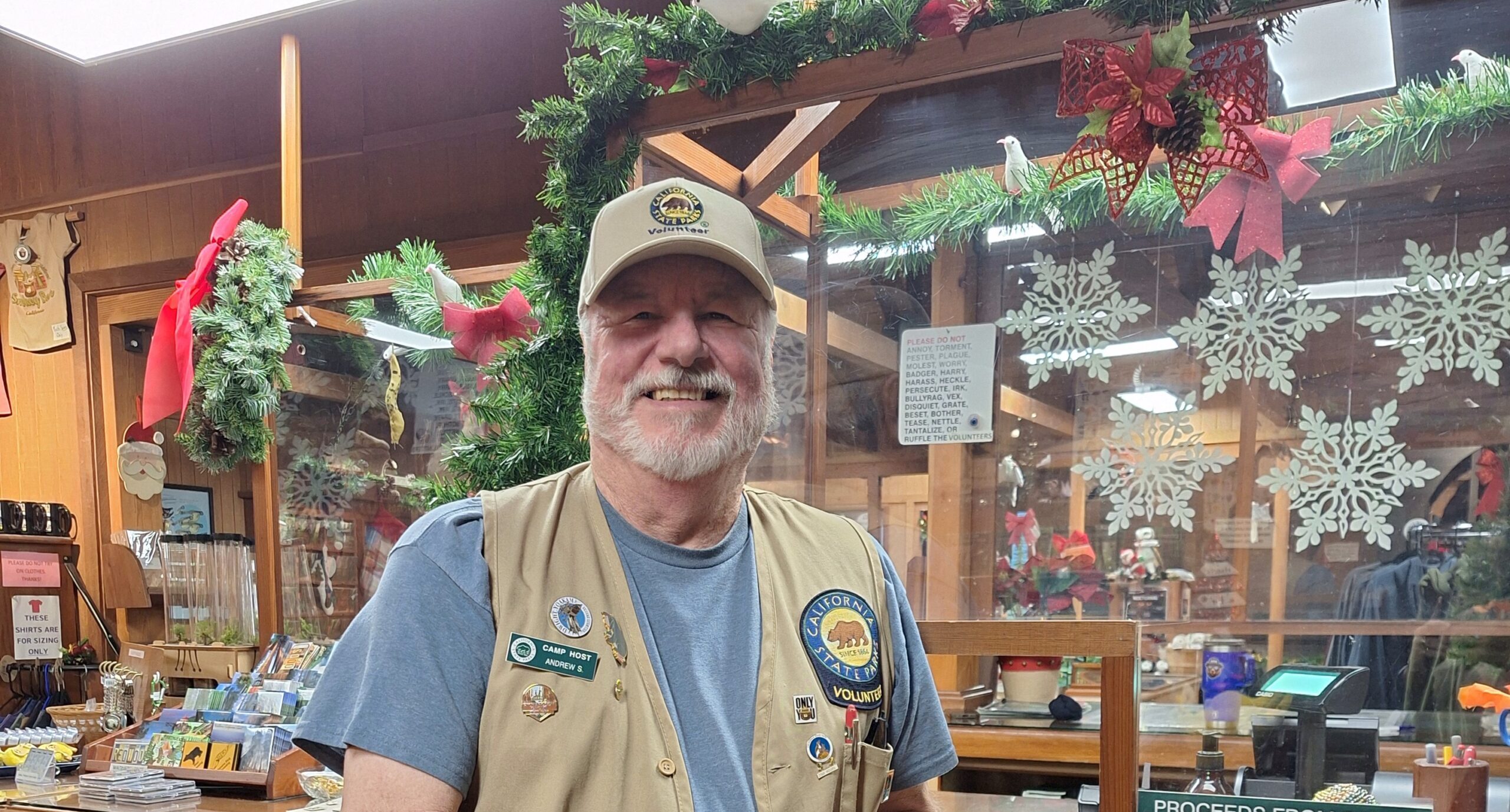 Volunteer Andrew