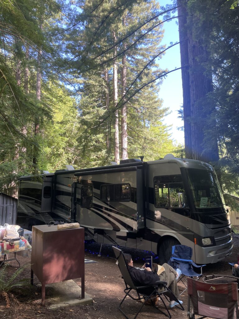 Camp host site Albee Creek campground